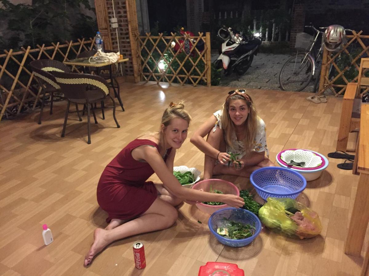 Tam Coc Cherry Homestay & Hostel นิญบิ่ญ ภายนอก รูปภาพ